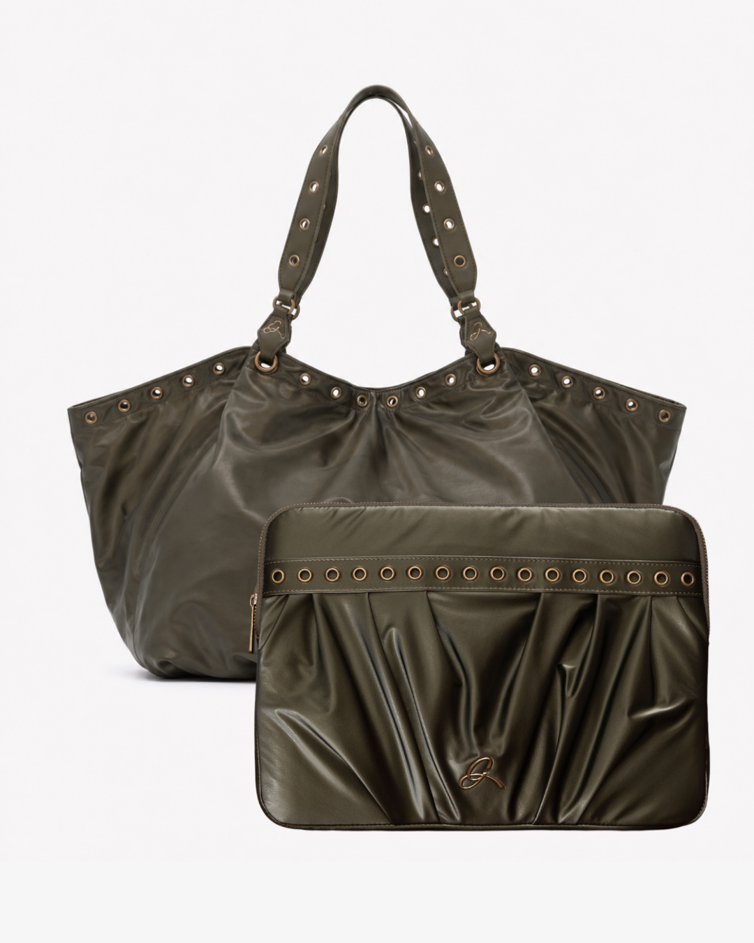 Bolso Nylon Wasabi  + Funda