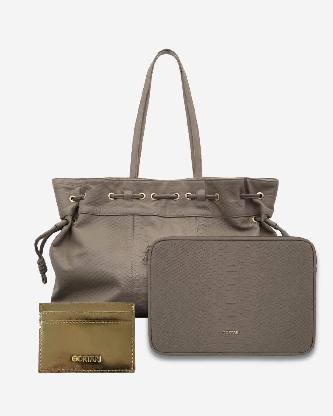 Bolso Napa Stone + Funda + tarjetero