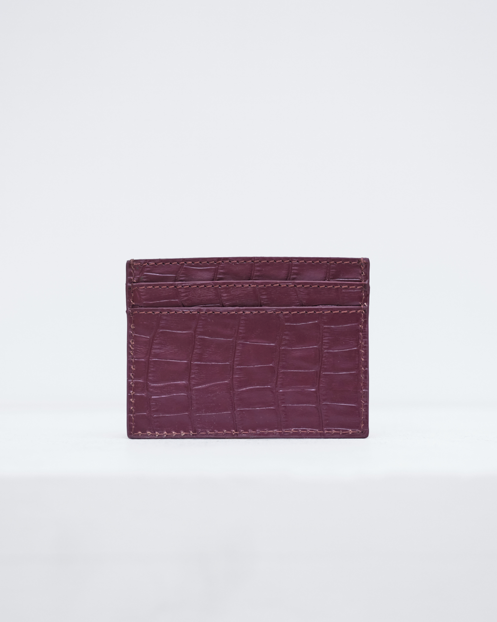 Tarjetero Club Burgundy