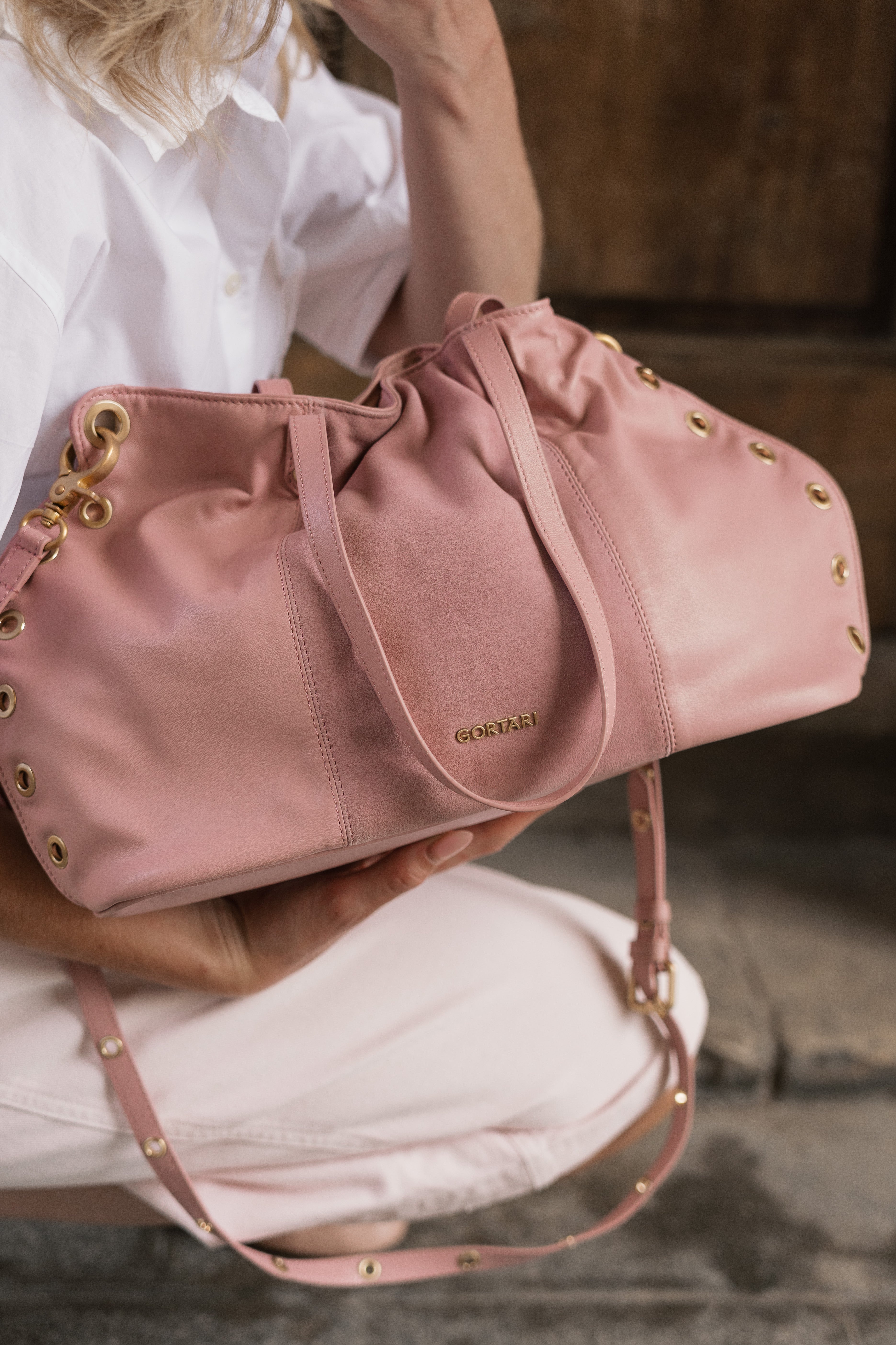 Shell Bag Rosé Grande