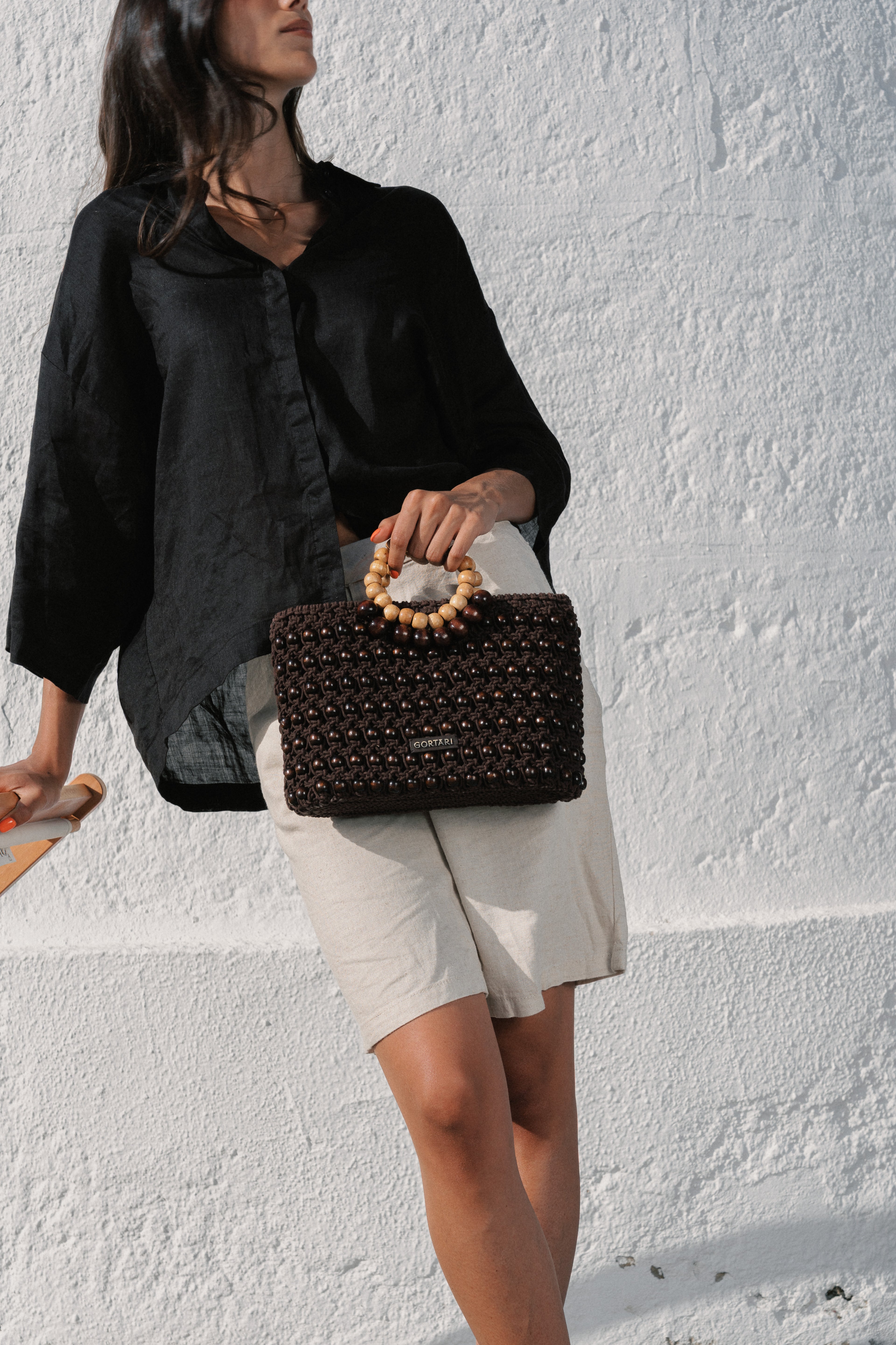 The Pochette Riviera Marrón